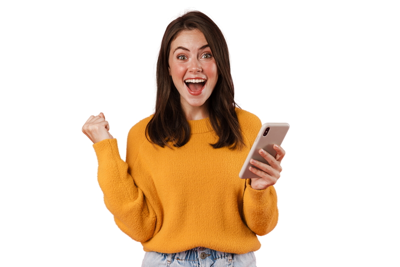 Digital marketing services woman image