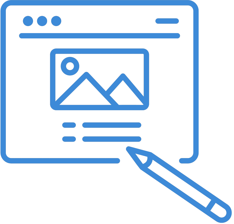 content marketing box icon image