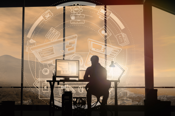 hero section web development & design image