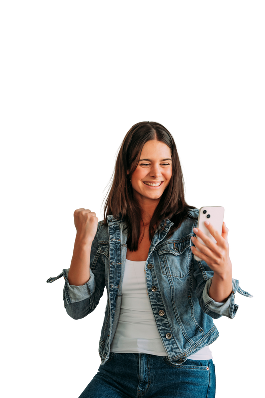 social media services woman image